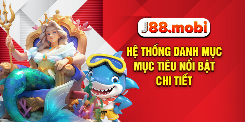 Hệ thống danh mục mục tiêu nổi bật chi tiết